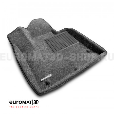 Текстильные 3D коврики Euromat3D Business в салон для Hyundai Santa Fe (2013-2017) № EMC3D-002723G Серые Текстильные 3D коврики Euromat3D Business в салон для Hyundai Santa Fe (2013-2017) № EMC3D-002723G Серые