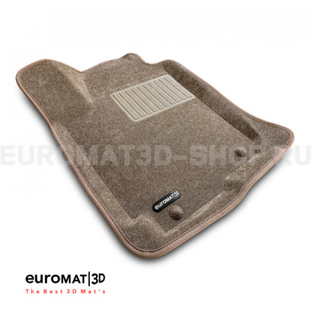Текстильные 3D коврики Euromat3D Business в салон для Toyota Rav 4 (2013-2019) № EMC3D-005125T Бежевые Текстильные 3D коврики Euromat3D Business в салон для Toyota Rav 4 (2013-2019) № EMC3D-005125T Бежевые