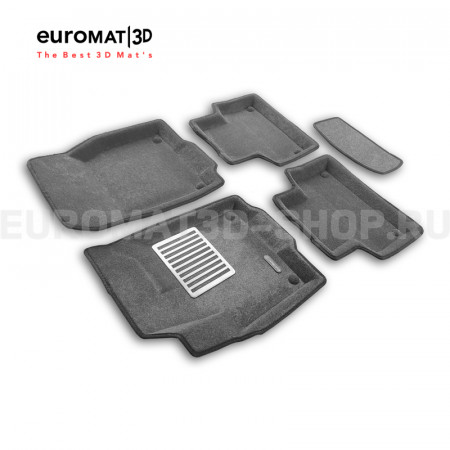 Текстильные 3D коврики Euromat3D Lux в салон для Land Rover Range Rover Evoque (2011-2018) № EM3D-003103G Серые Текстильные 3D коврики Euromat3D Lux в салон для Land Rover Range Rover Evoque (2011-2018) № EM3D-003103G Серые