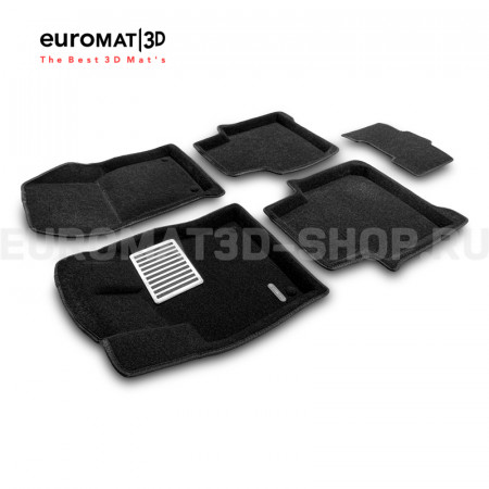 Текстильные 3D коврики Euromat3D Lux в салон для Volkswagen Arteon (2017-) № EM3D-005411 Текстильные 3D коврики Euromat3D Lux в салон для Volkswagen Arteon (2017-) № EM3D-005411