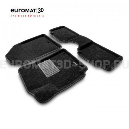 Текстильные 3D коврики Euromat3D Business в салон для Kia Cerato (2018-) № EMC3D-002903 Текстильные 3D коврики Euromat3D Business в салон для Kia Cerato (2018-) № EMC3D-002903