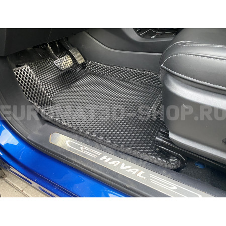 3D коврики Euromat3D EVA в салон для Haval F7 (2019-2024) № EM3DEVA-001404