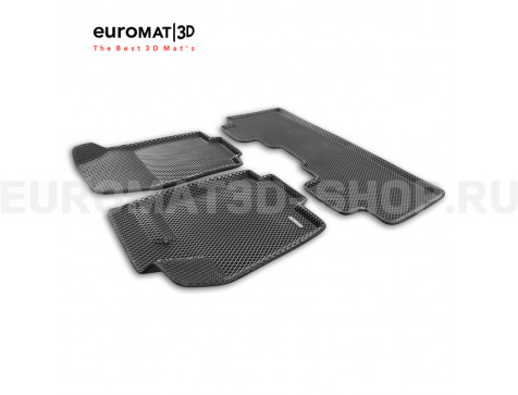 3D коврики Euromat3D EVA в салон для Chevrolet Captiva (2018-) № EM3DEVA-001514