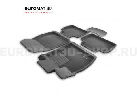 Текстильные 3D коврики Euromat3D Business в салон для Honda Accord (2020-) № EMC3D-002607G Серые Текстильные 3D коврики Euromat3D Business в салон для Honda Accord (2020-) № EMC3D-002607G Серые